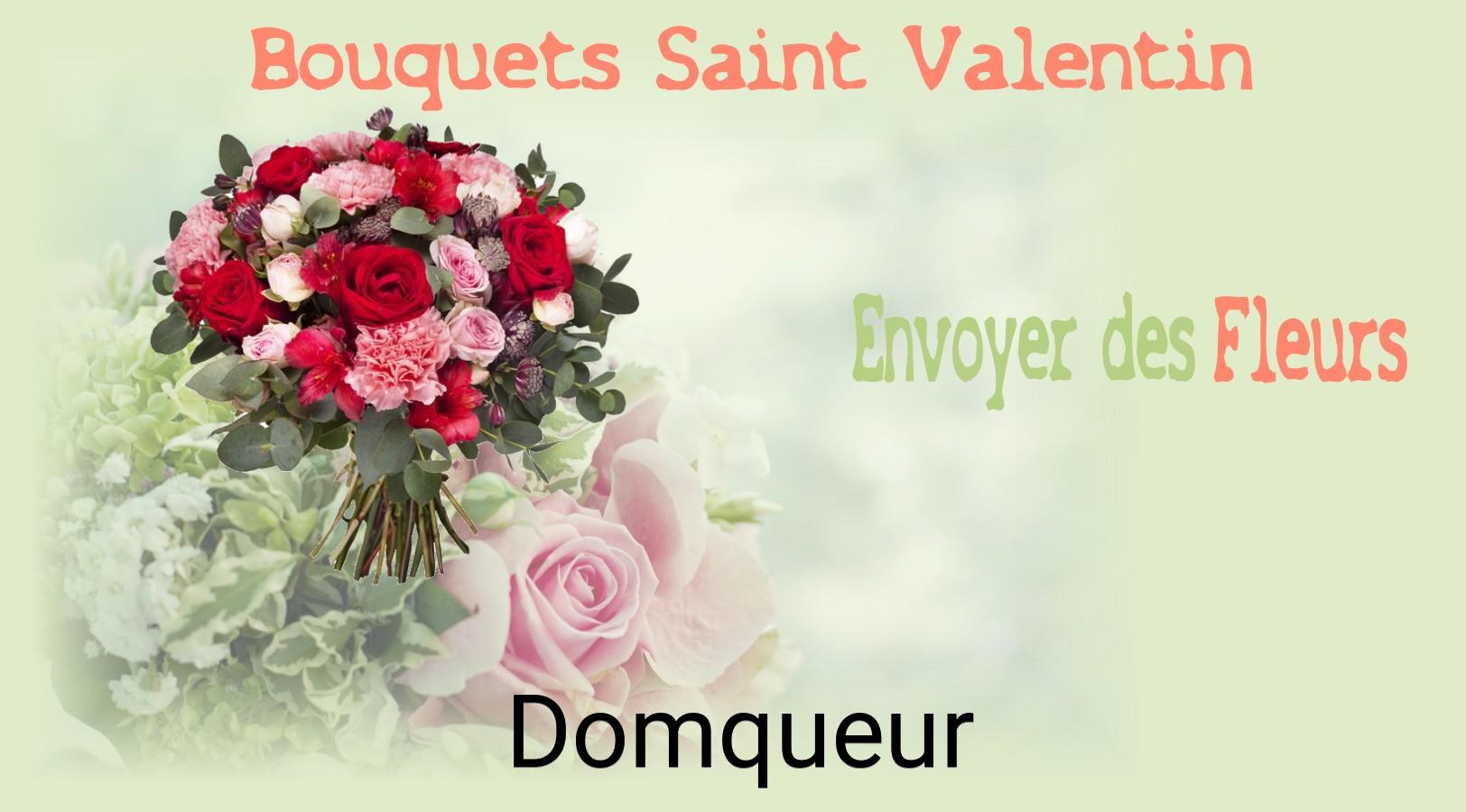 Roses de Saint-Valentin livrées à Domqueur